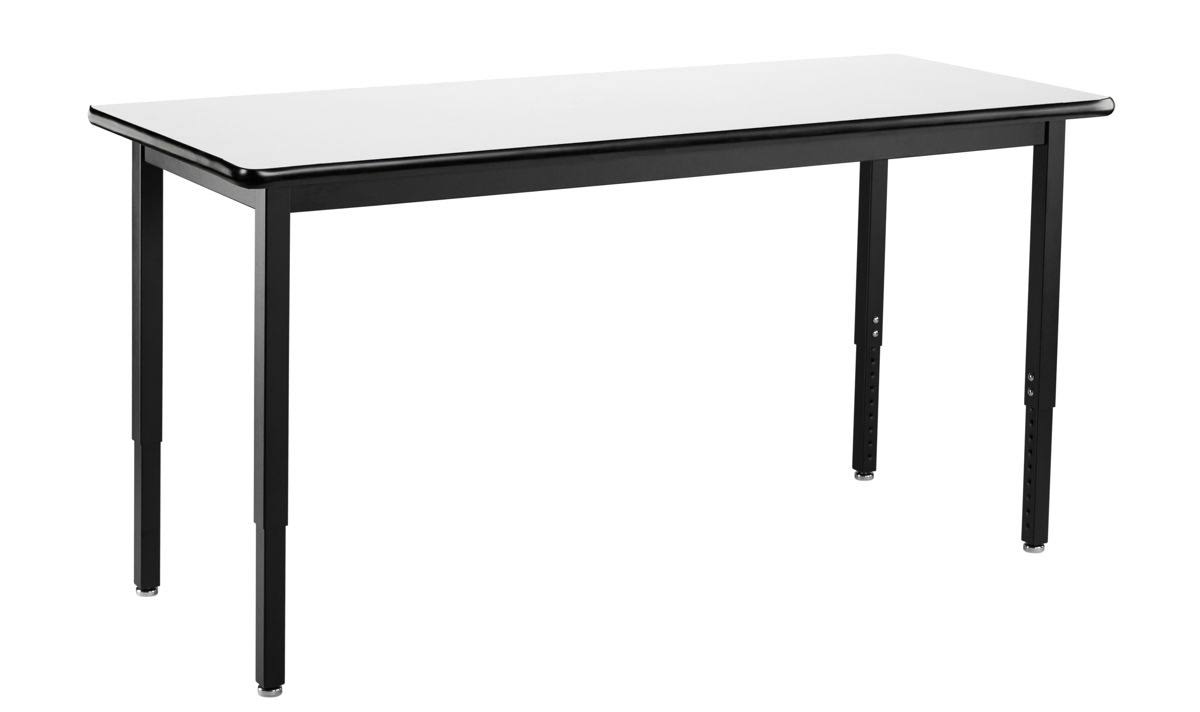 Adjustable Height Utility Table with High Pressure Laminate Top S85058