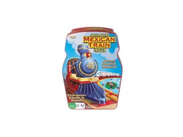 Multicolor Mexican Train Game Dominoes Q9945