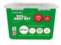Cast Net, Clear, 4' radius, 3/8" mesh, 3/4 Lb wts X72664