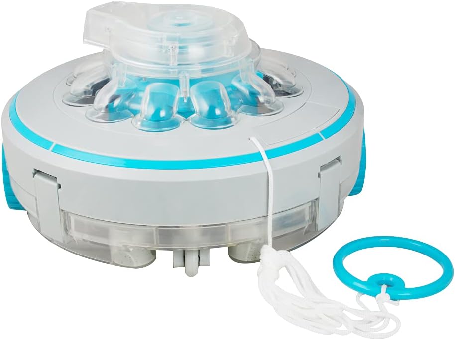 Cordless Automatic Pool Cleaner with Rechargeable Battery, IPX8 Waterproof Pool Robot Y985