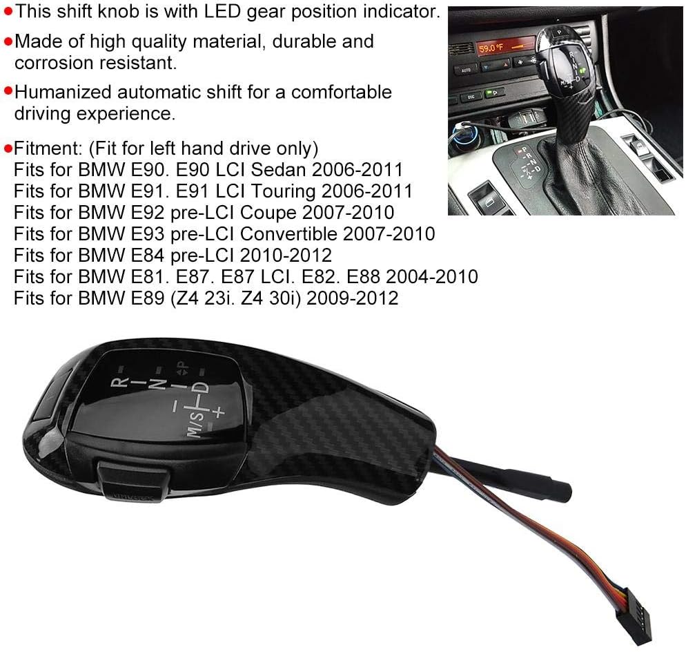 Carbon Fiber Style Automatic Gear Shift Knob M795