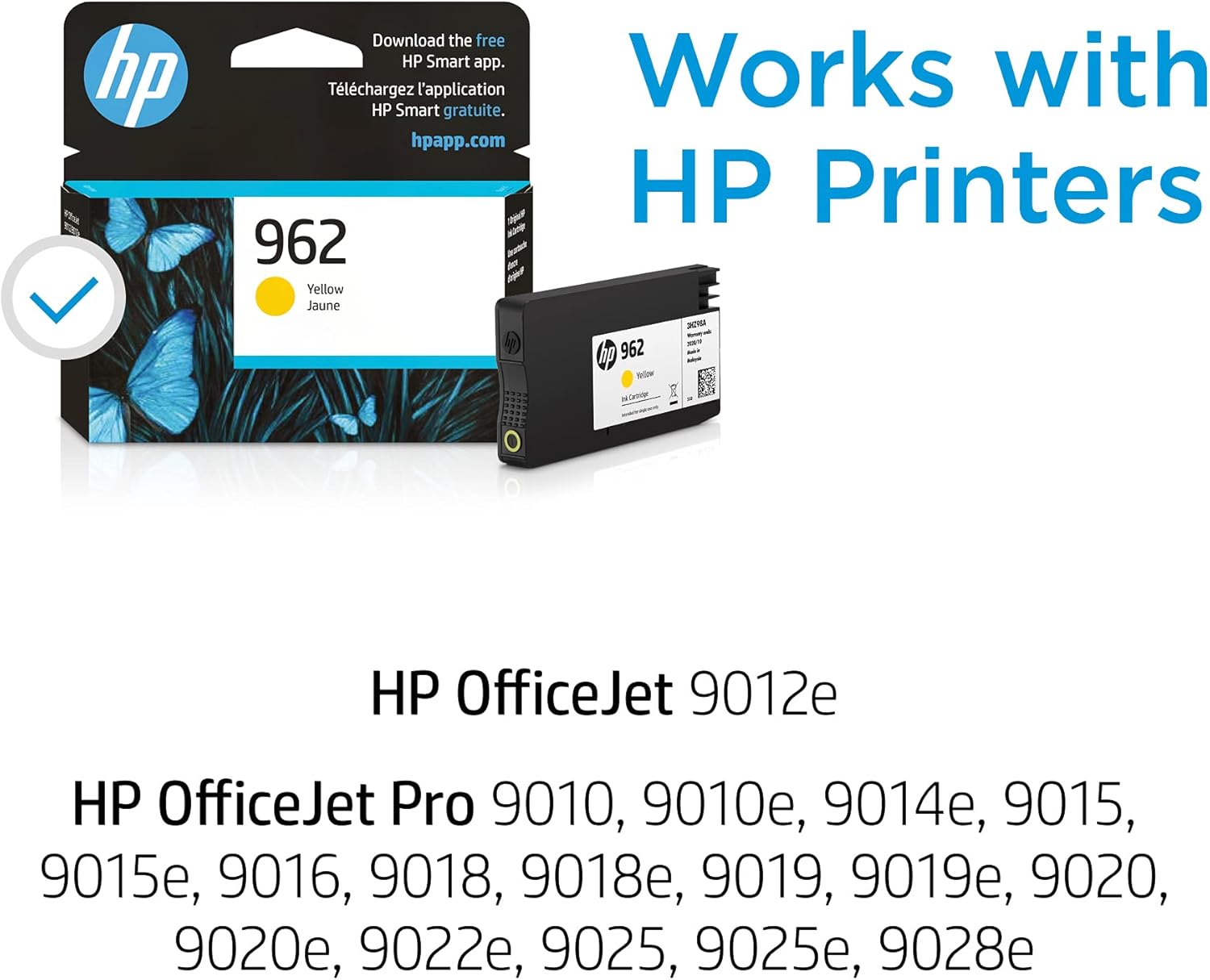 HP 962 Yellow Ink Cartridge U13855