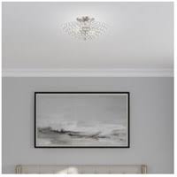 Brushed Nickel 2 Light Ceiling Mount I498