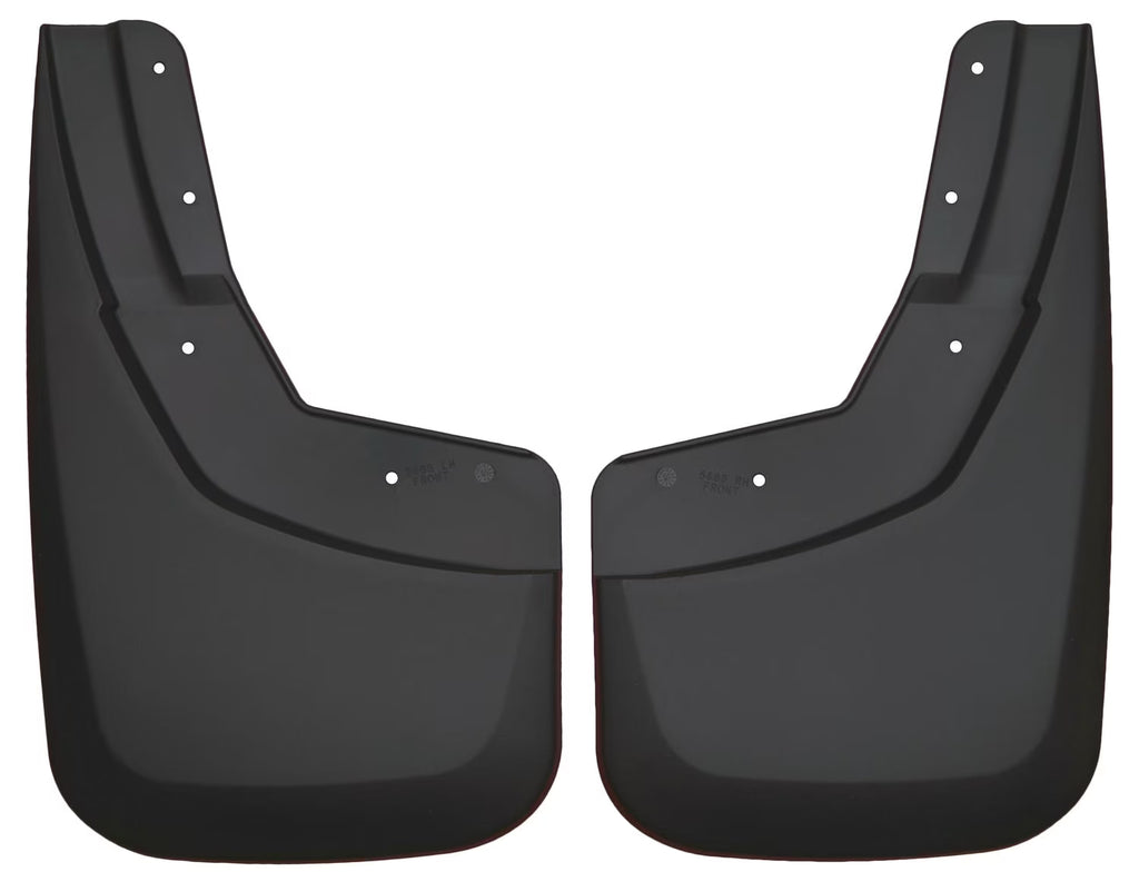 Black Rear Mud Guards for 07-13 Chevrolet Avalanche with Z71 package R448