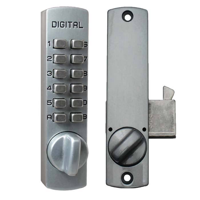 Mechanical Keyless Hook Bolt Sliding Door Lock P474