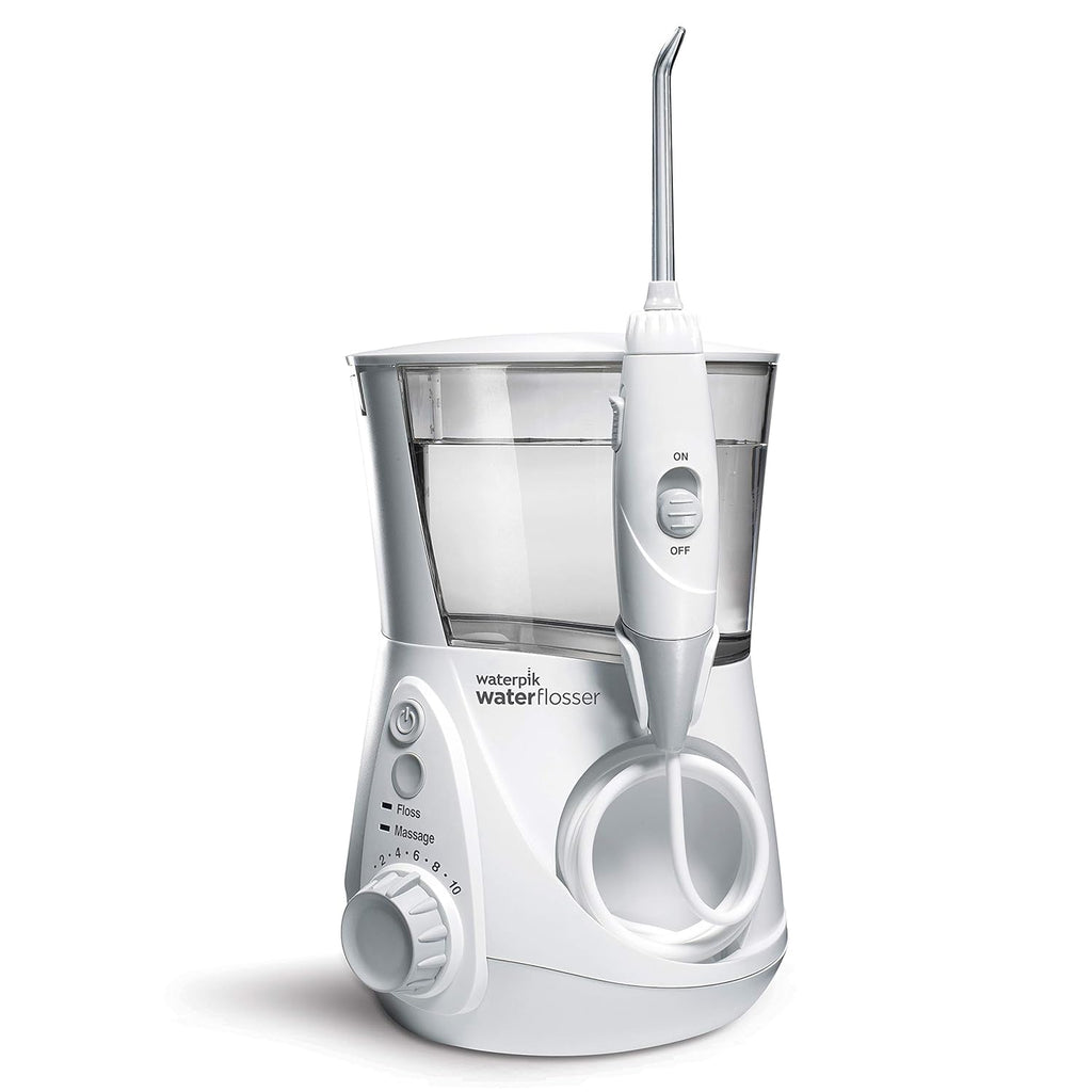 Black Electric Water Flosser with 10 Settings, 7 Tips, Pack of 2 Q9570