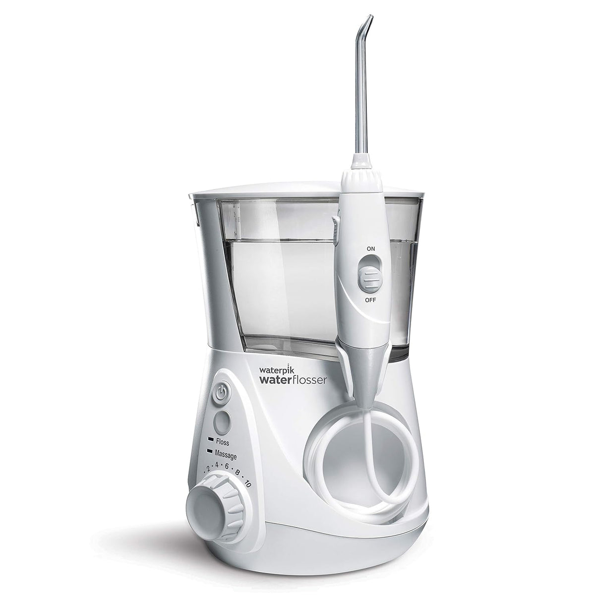 Black Electric Water Flosser with 10 Settings, 7 Tips, Pack of 2 Q9570