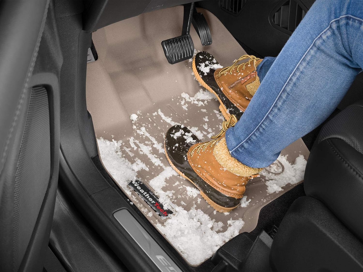 Custom Fit FloorLiners for GMC Sierra / Chevrolet Silverado - 1st & 2nd Row, Cocoa C5225
