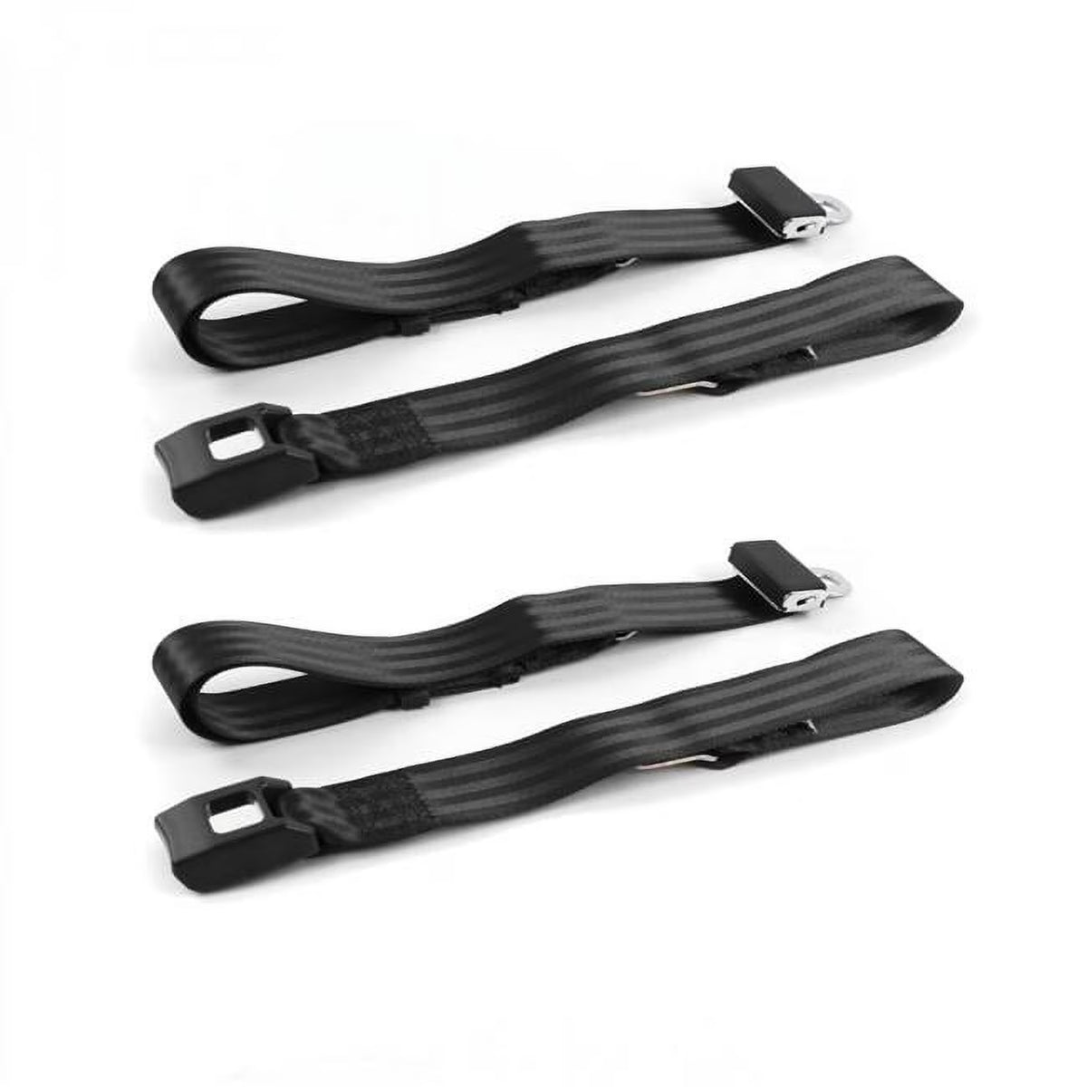 2 Point Black Lap Seat Belt Kit K7047