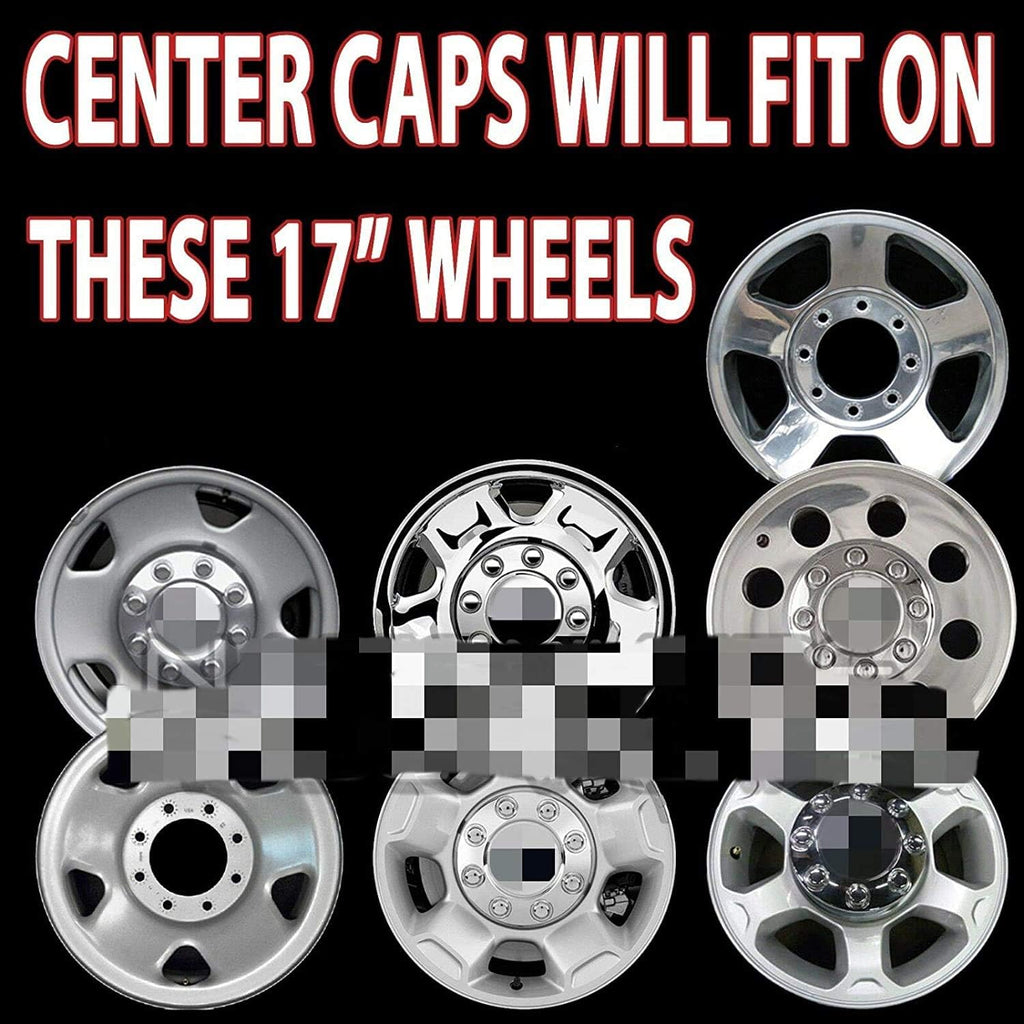 Chrome 8 Lug Wheel Center Hub Caps C167