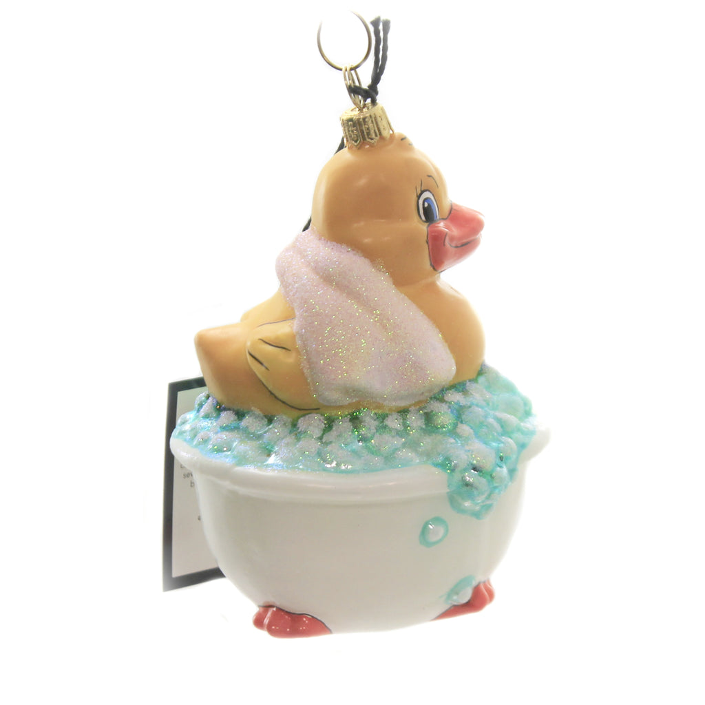 Pink Rubber Ducky Ornament O474359