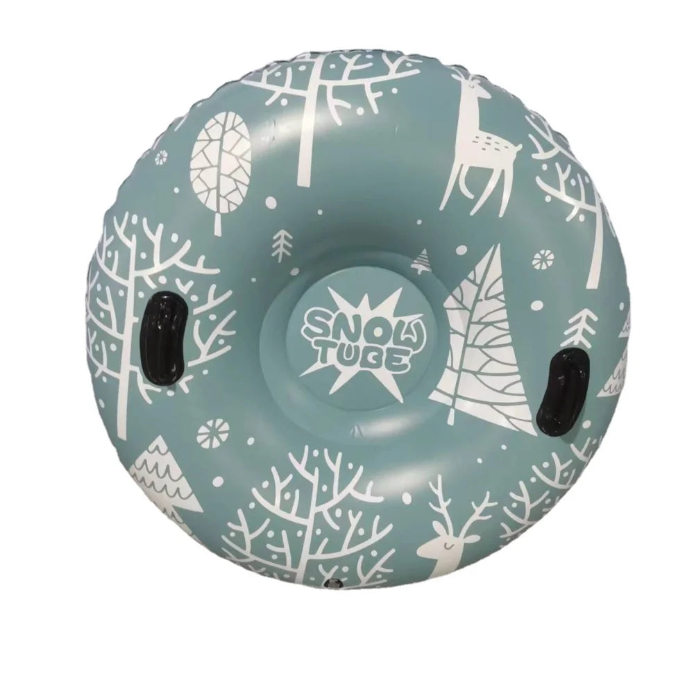 Inflatable Ski Rings with Handle Sled Board V519504