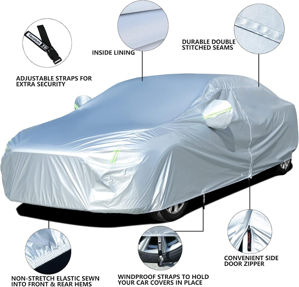Waterproof Windproof Car Cover for Coupe Convertible Sport Car V705