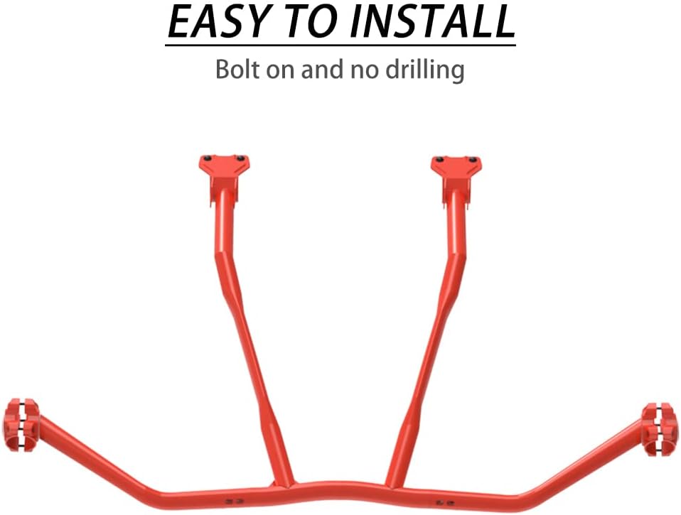 Front Intrusion Bar with Red Powder Coating M284