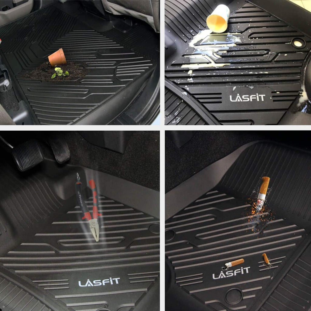 Black TPE Floor Liners for Ford Escape O808