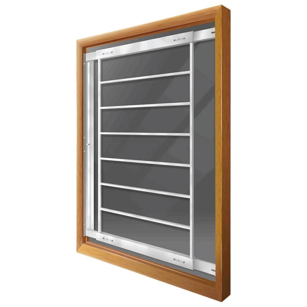 White 8-Bar Window Guard W436303