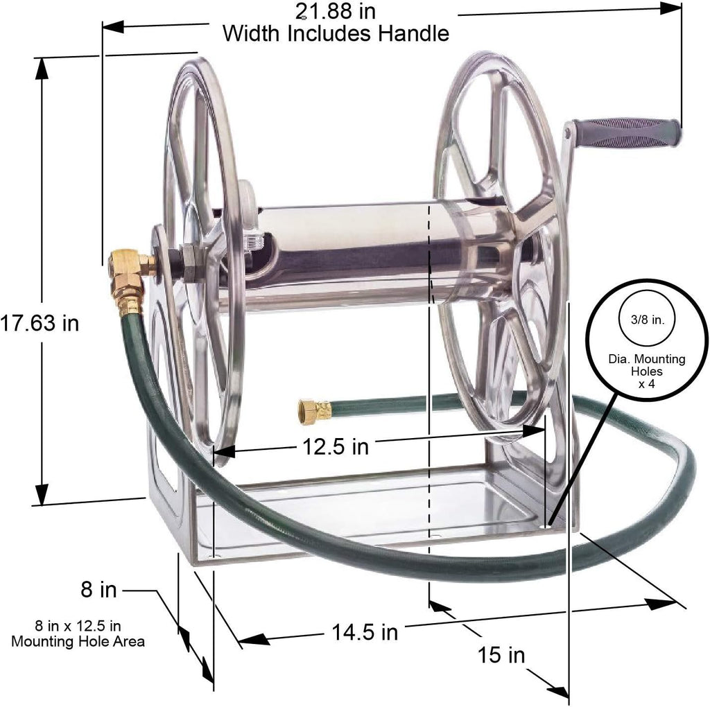 Stainless Steel Hose Reel C1770