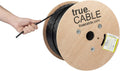 1000ft Purple 23AWG 4 Pair Solid Bare Copper Bulk Ethernet Cable A53695