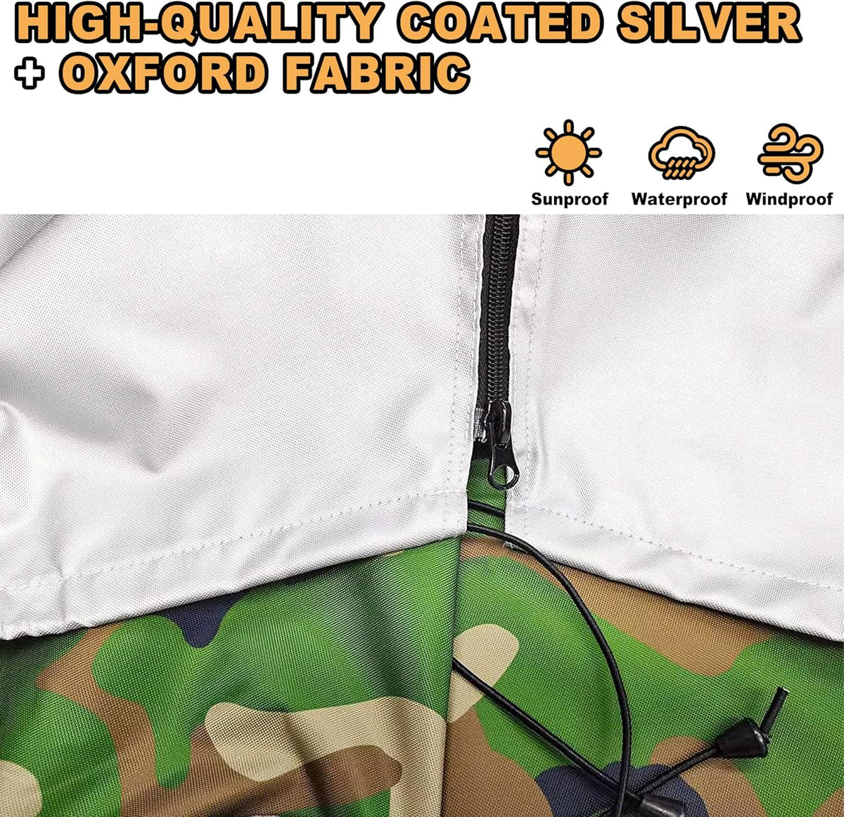 Waterproof Astronomical Telescope Cover with Adjustable Drawstring (39 x 30 in) M56182
