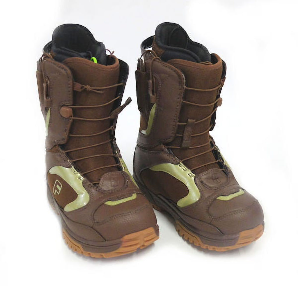Women's Snowboard Boots Brown Khaki E982