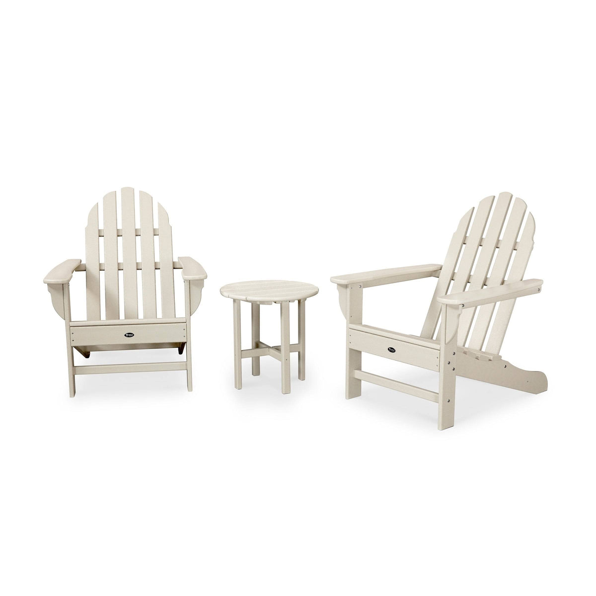 Charcoal Black Adirondack Seating Set Z28760