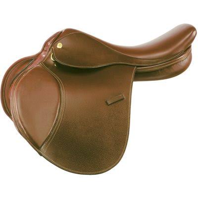 Brown Leather Close Contact Saddle U8347