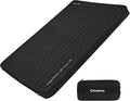 Queen Size Double Self Inflating Sleeping Pad with R Value 9.5, Grey O76428