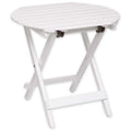 White Eucalyptus Wooden Adirondack Side Table F633689