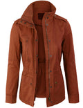 Long Sleeve Single-Breasted Mid-Length Coat P234