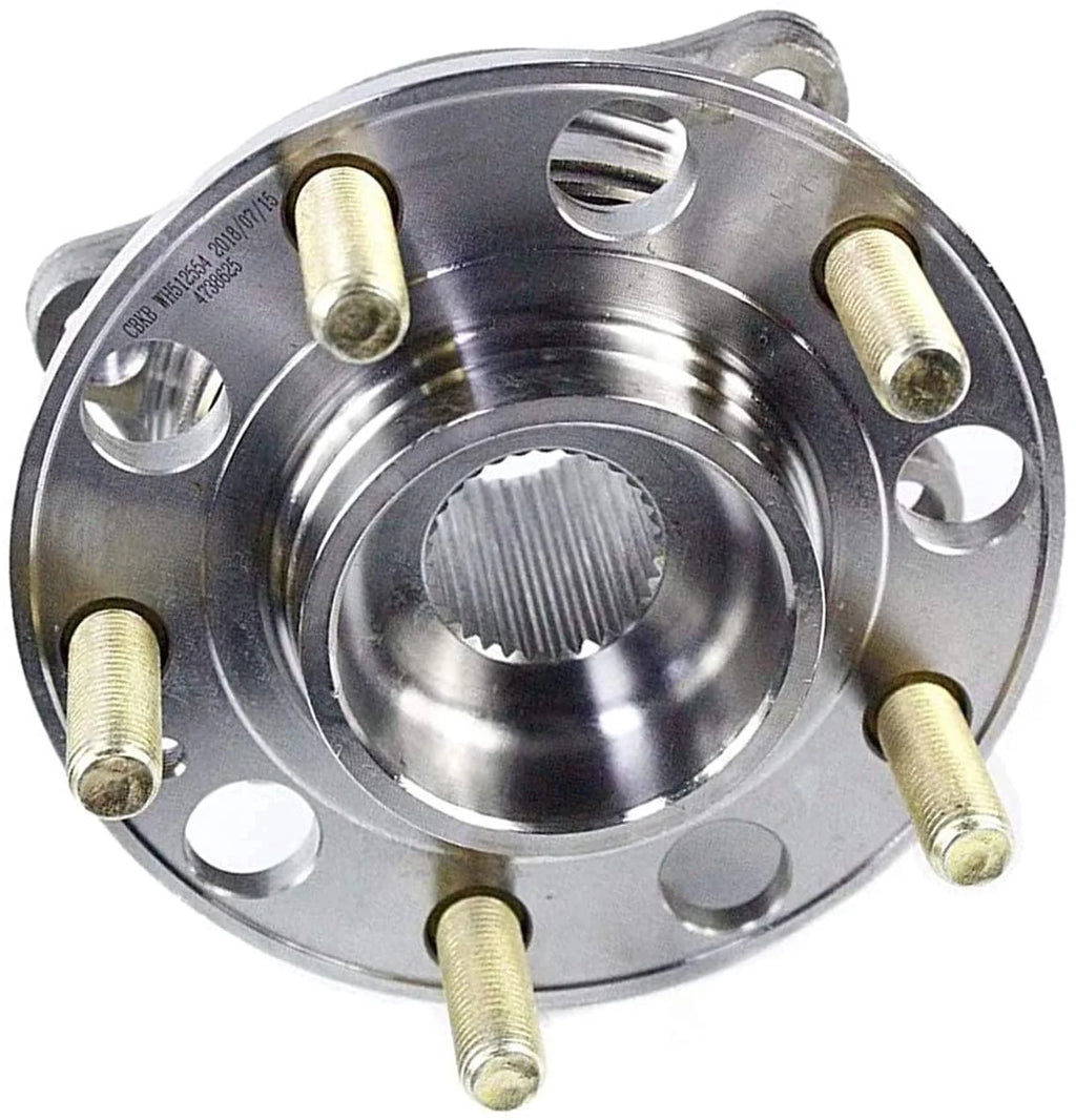 Rear Wheel Bearing & Hub Assembly for 2015 2016 Hyundai Genesis 4-Door 5 Lugs w/ABS F5059