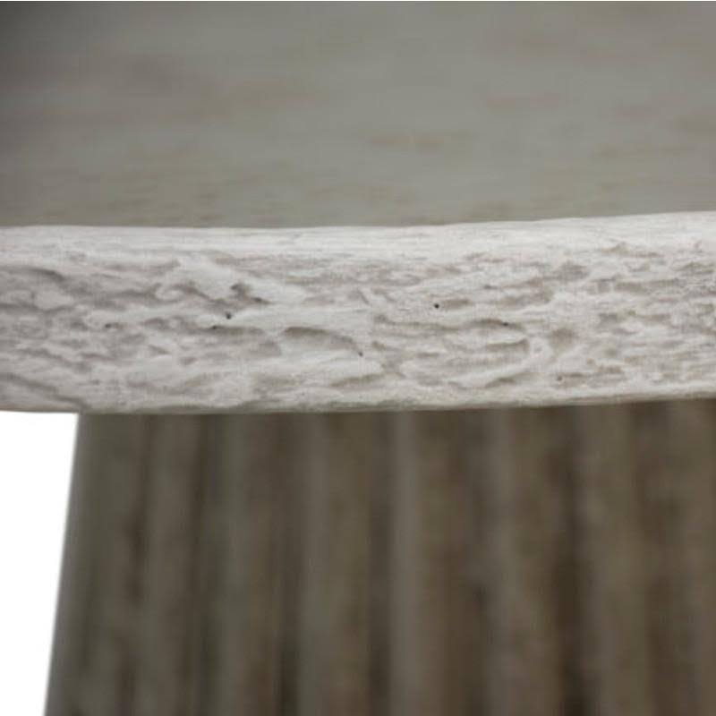 Antique White Side Table K178