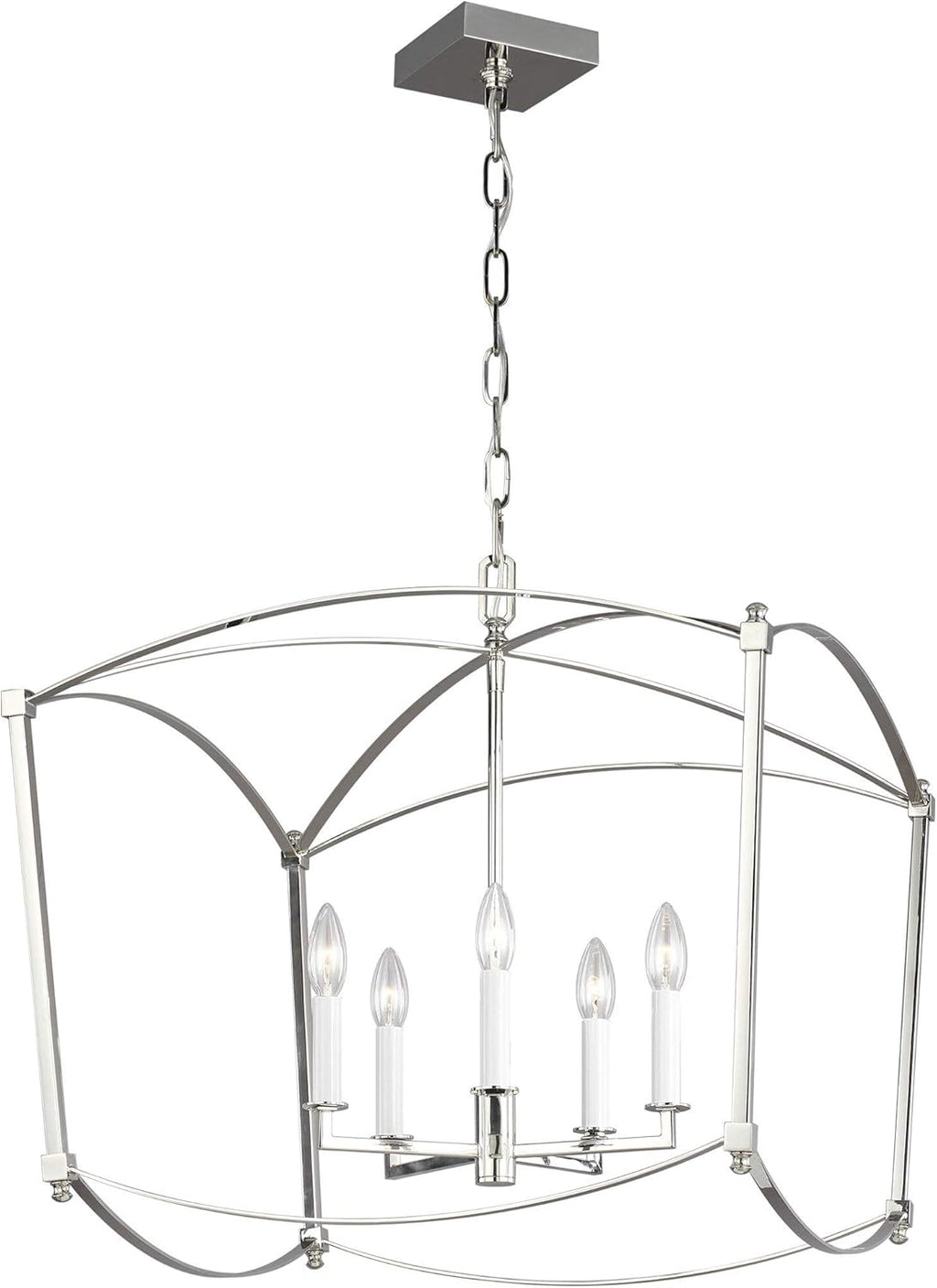 Antique Guild 3-Light Candle Chandelier X145
