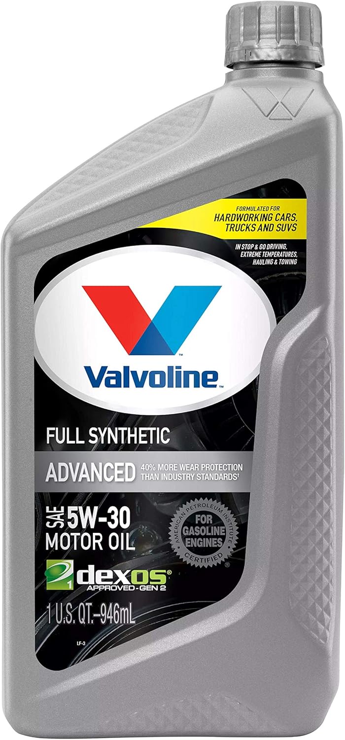 Advanced Full Synthetic SAE 20W-50 Motor Oil 1QT, Case of 6 J239628