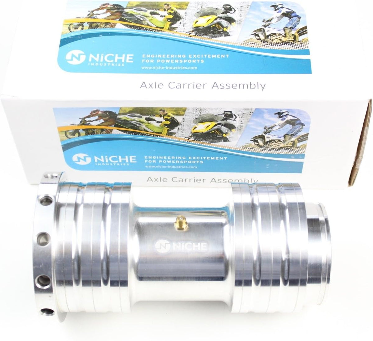 Adjustable Solid Axle and Carrier for Honda Sportrax TRX450 H38386
