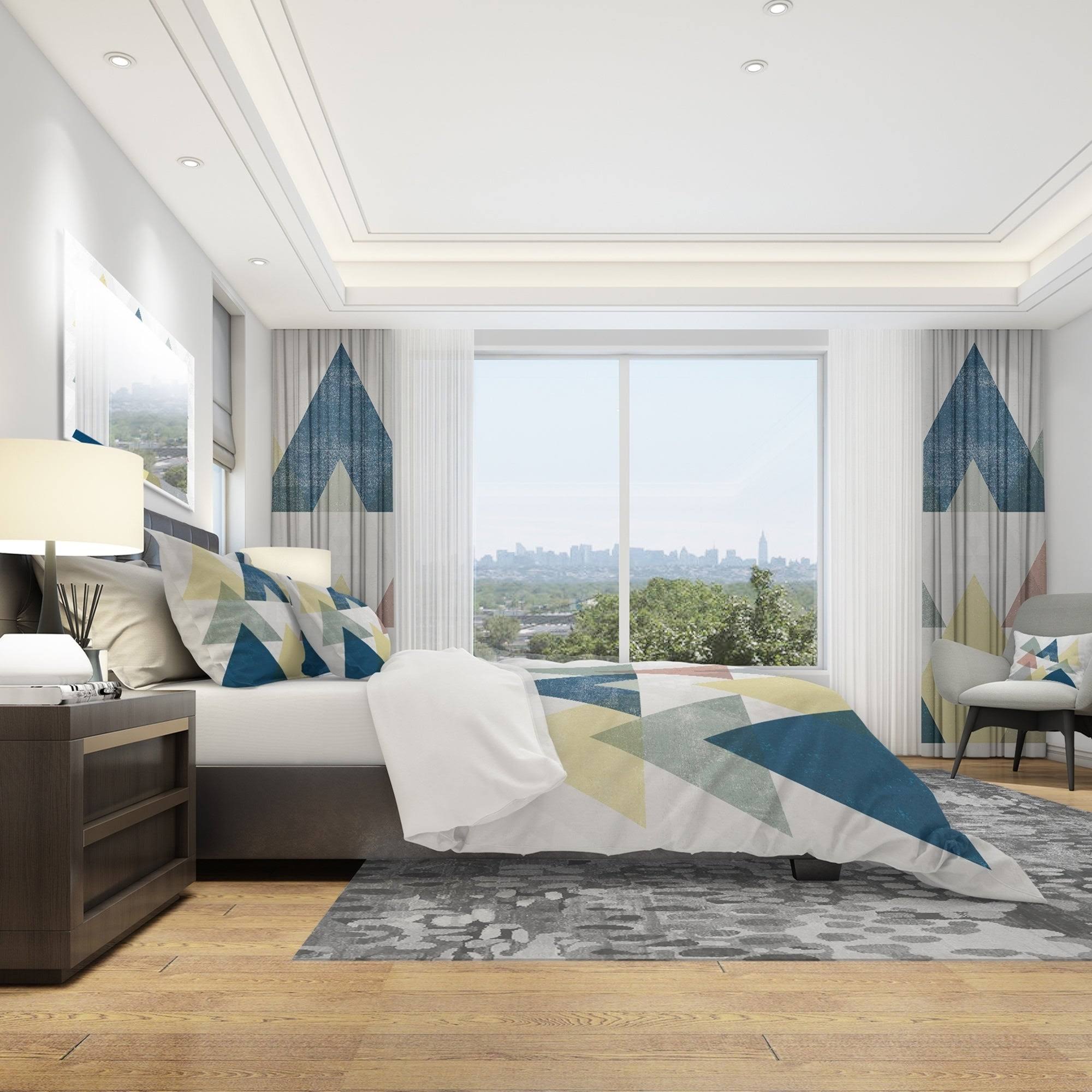 Multi-Color Geometric Bedding Set H113