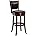 White Swivel Counter Height Barstool 24 Inch Seat Height Set of 1 B154172