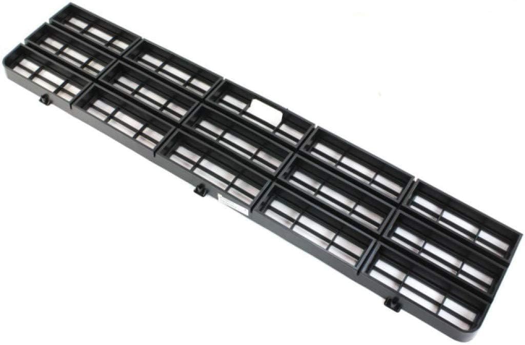 Grille Assembly for Suburban 1977-1980 Dark Argent Shell with Black Insert Plastic D972412