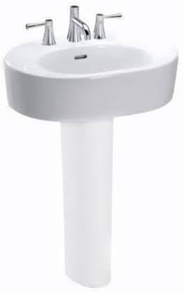 Sedona Beige Pedestal Lavatory Single Hole N4950