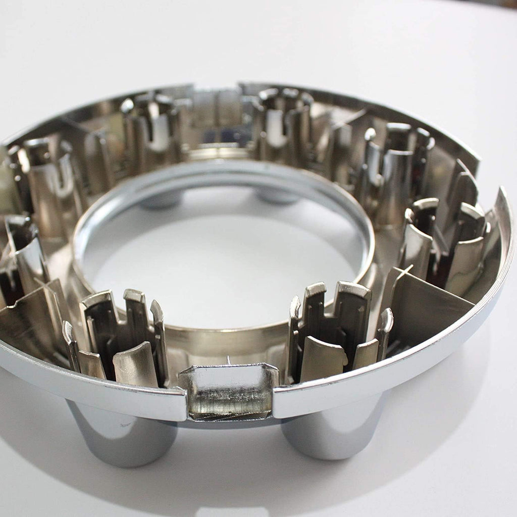 Chrome 8 Lug Wheel Center Hub Caps C167