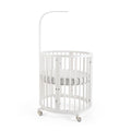 White Bassinet Bundle with Mattress Y752623