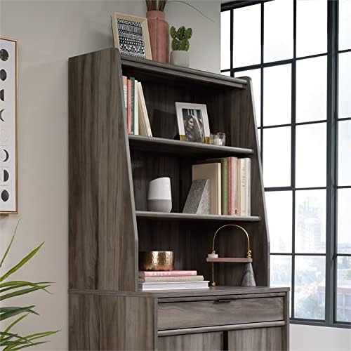 29.4 Wooden Library Hutch in Jet Acacia H97570