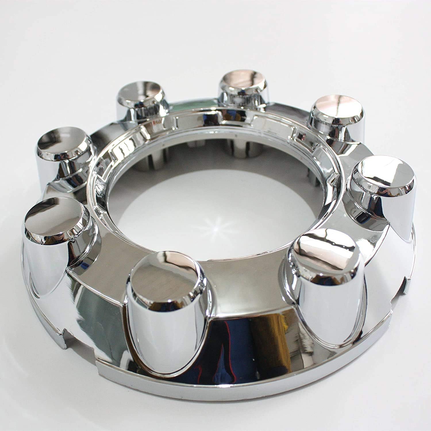 Chrome 8 Lug Wheel Center Hub Caps C167