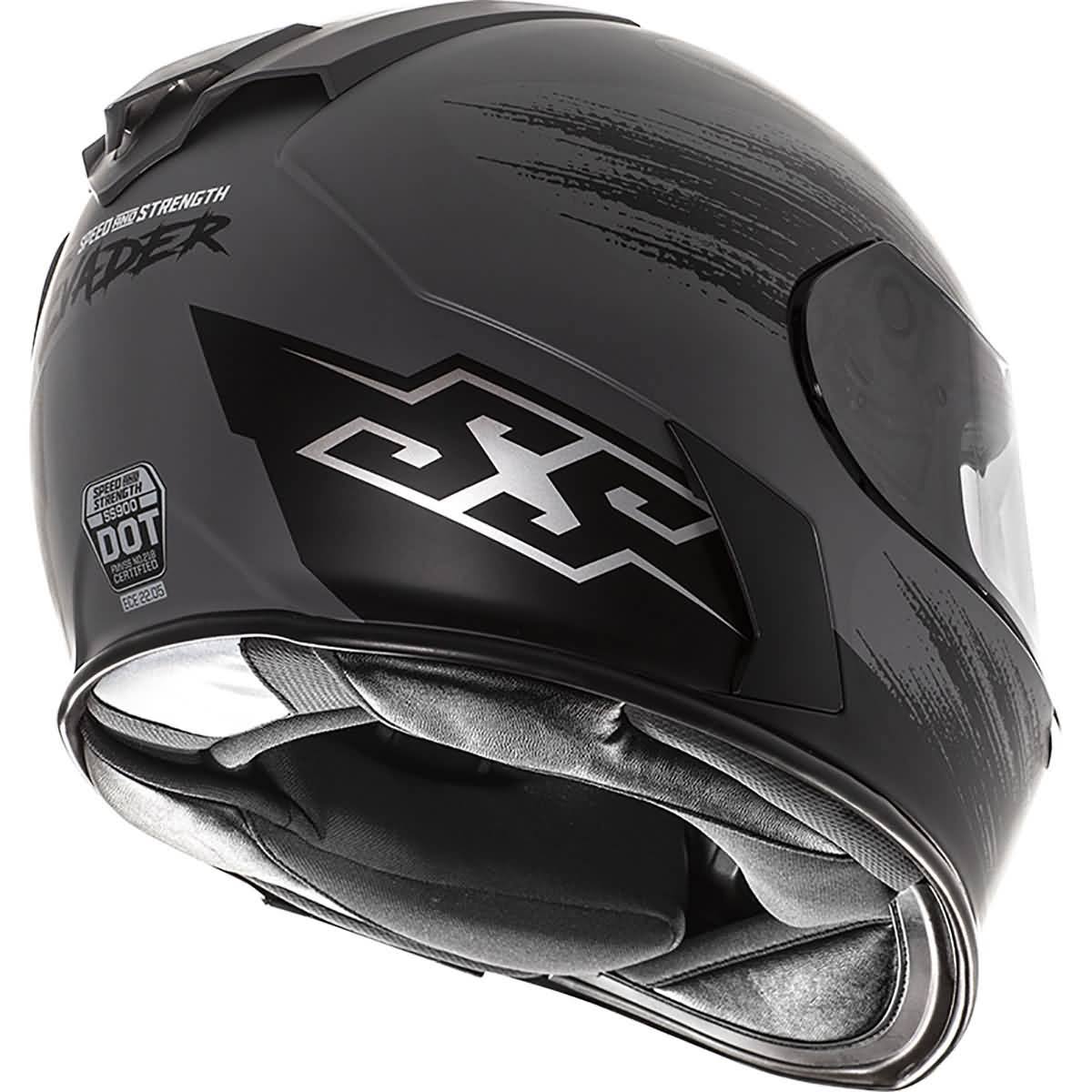 Hi-Vis Yellow Motorcycle Helmet D711260