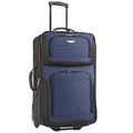 Navy Expandable Rolling Suitcase U2252