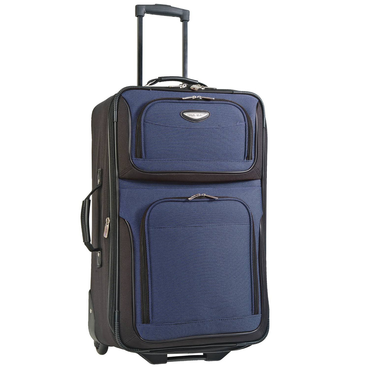 Navy Expandable Rolling Suitcase U2252