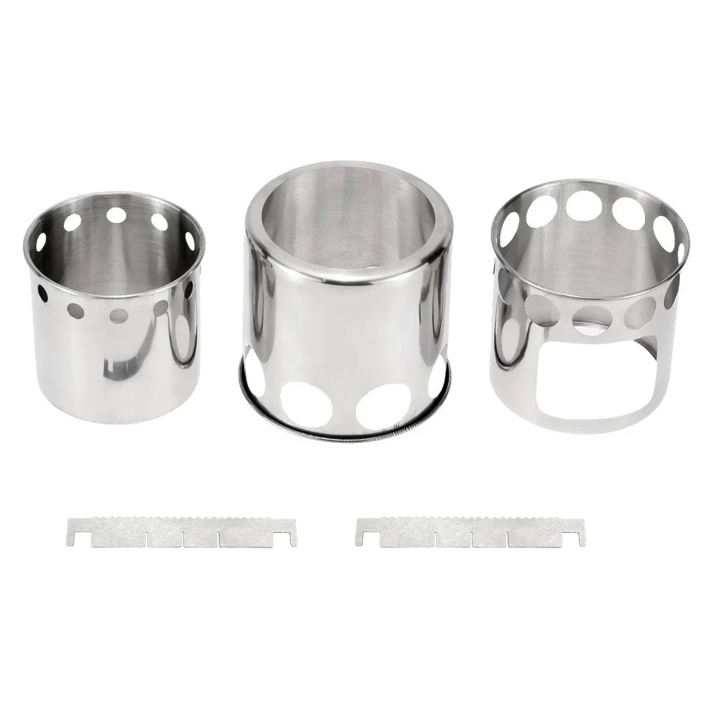 Wood Burning Stove and Cooking Pot Set E13705