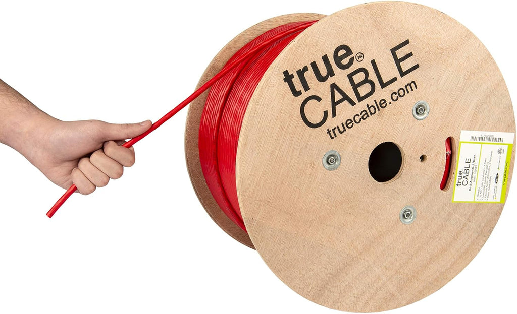 1000ft Purple 23AWG 4 Pair Solid Bare Copper Bulk Ethernet Cable A53695