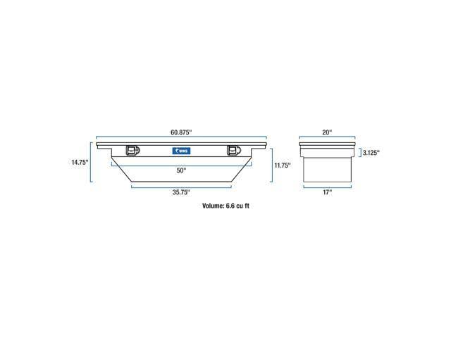 Single Lid Crossover Tool Box I984428