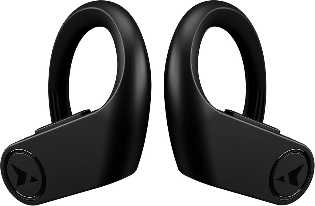 Black Pack of 2 Wireless Earbuds with Charging Case Z153