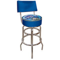 Padded Bar Stool with Back L10815